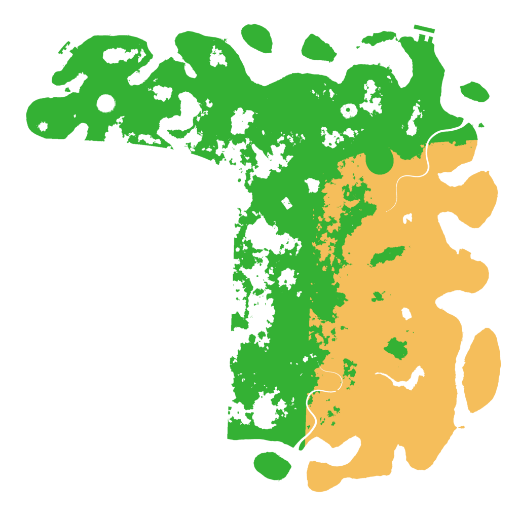 Biome Rust Map: Procedural Map, Size: 5000, Seed: 2083170721