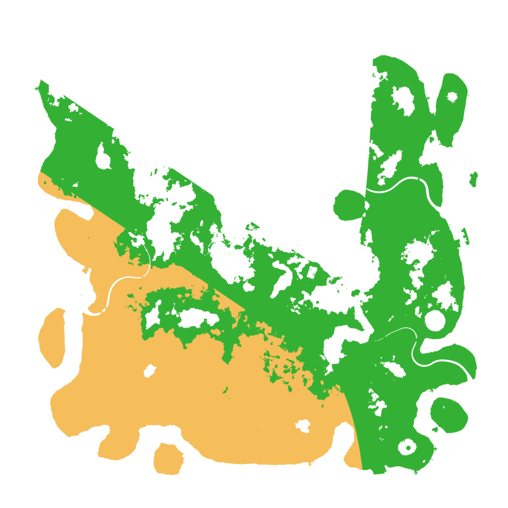 Biome Rust Map: Procedural Map, Size: 4500, Seed: 1867644325