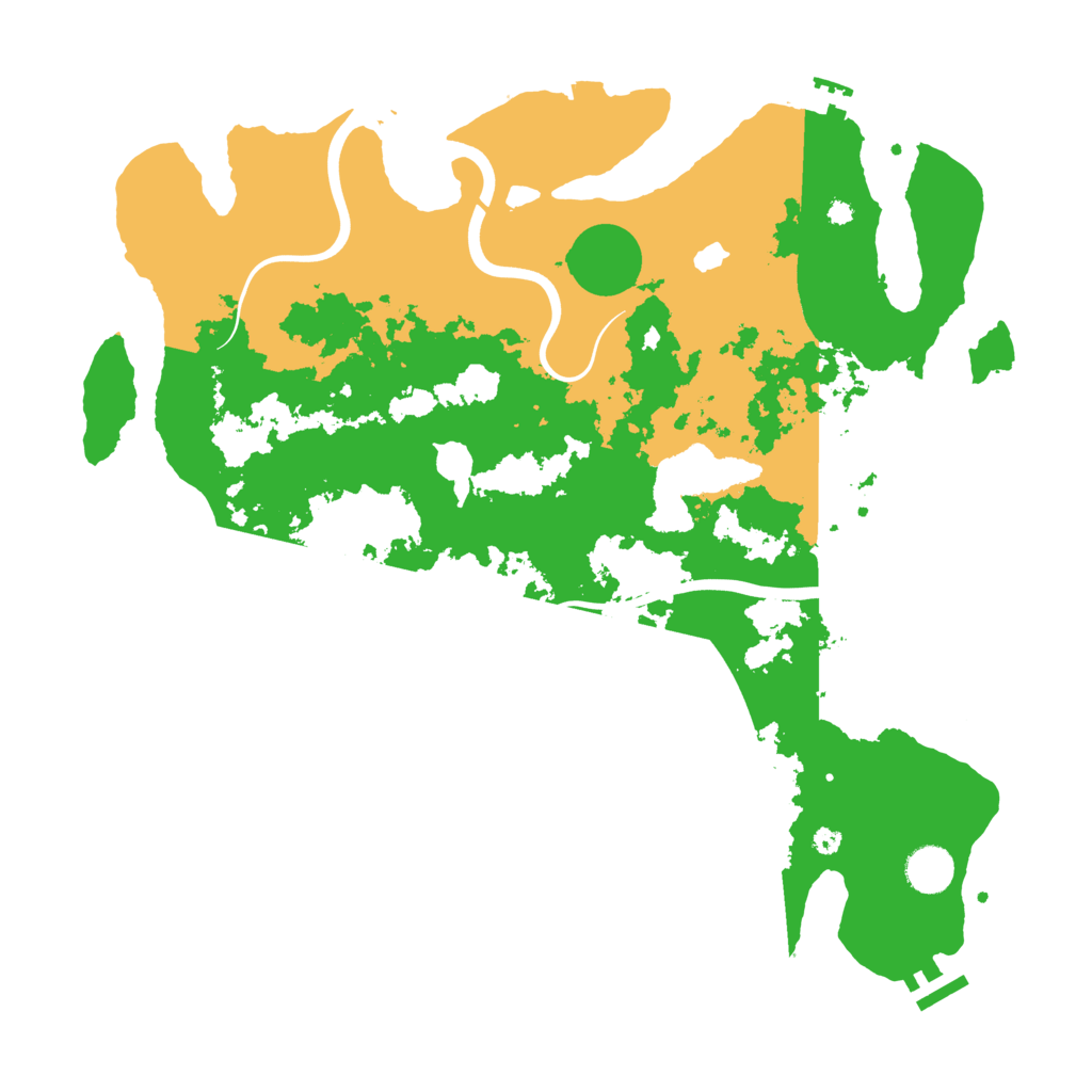 Biome Rust Map: Procedural Map, Size: 4000, Seed: 8865412