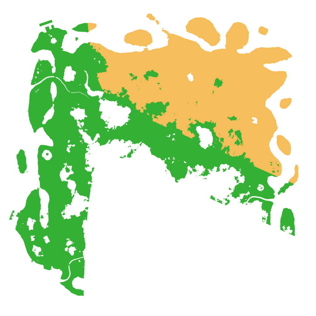 Biome Rust Map: Procedural Map, Size: 4800, Seed: 765450634