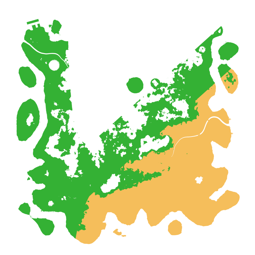 Biome Rust Map: Procedural Map, Size: 4250, Seed: 2118670409