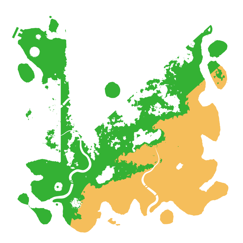 Biome Rust Map: Procedural Map, Size: 4250, Seed: 2118670409