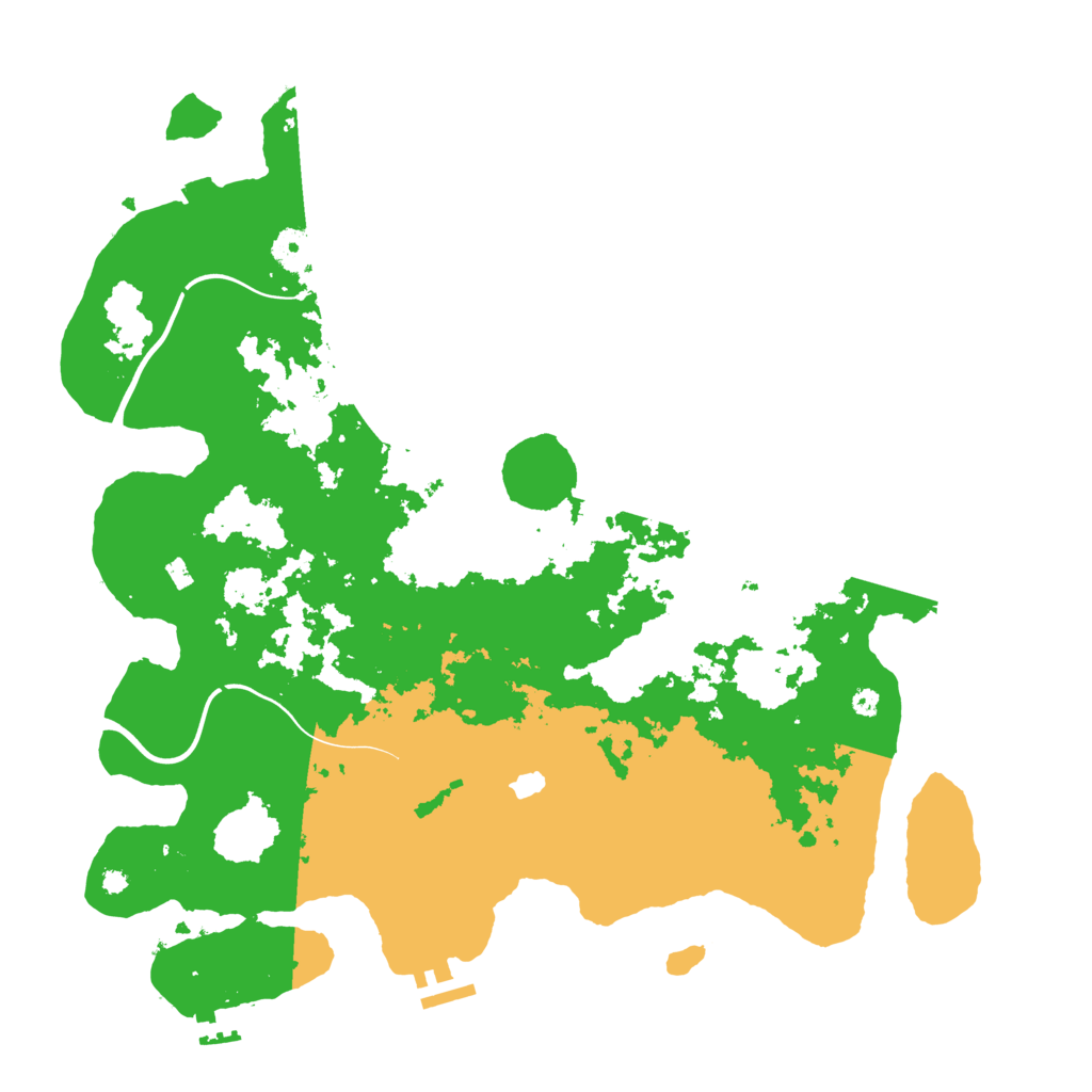 Biome Rust Map: Procedural Map, Size: 4000, Seed: 307366105
