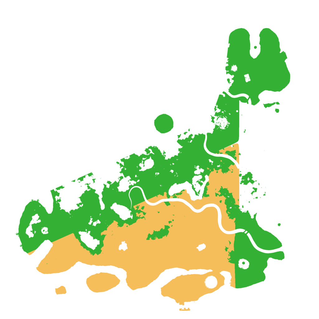 Biome Rust Map: Procedural Map, Size: 4500, Seed: 978978