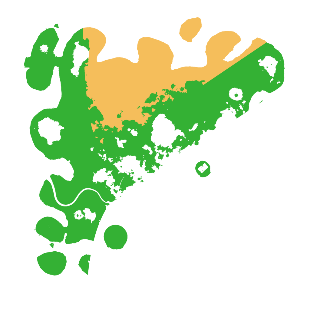 Biome Rust Map: Procedural Map, Size: 3500, Seed: 17945680