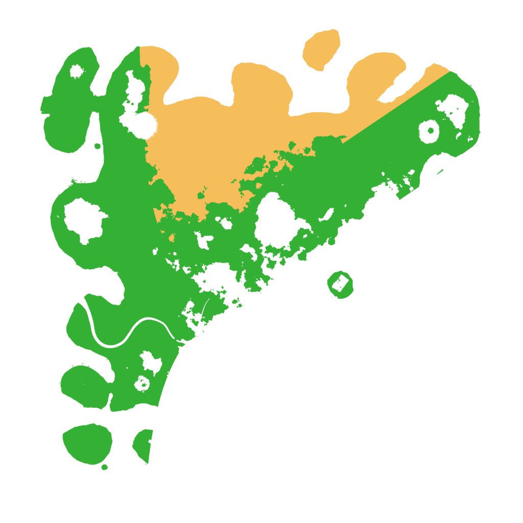Biome Rust Map: Procedural Map, Size: 3500, Seed: 17945680
