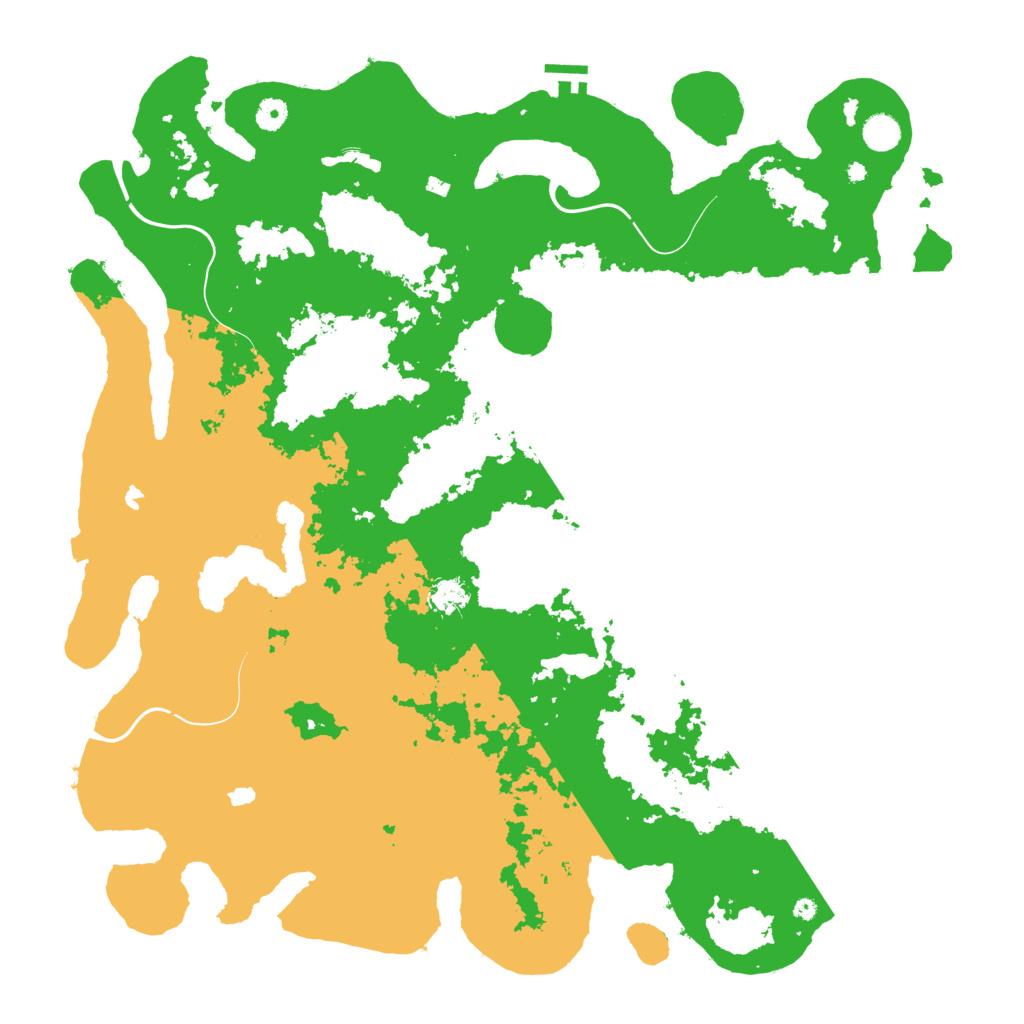 Biome Rust Map: Procedural Map, Size: 4800, Seed: 1742060044