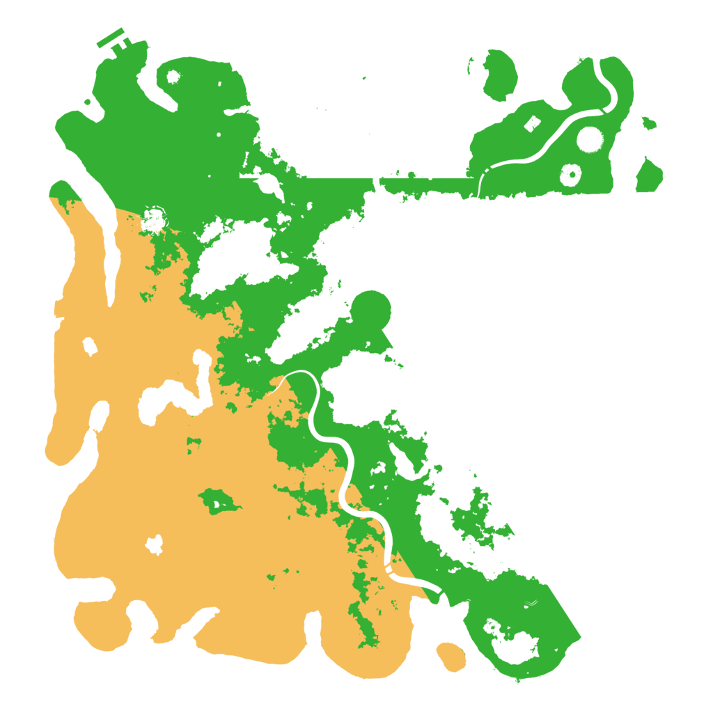 Biome Rust Map: Procedural Map, Size: 4800, Seed: 1742060044