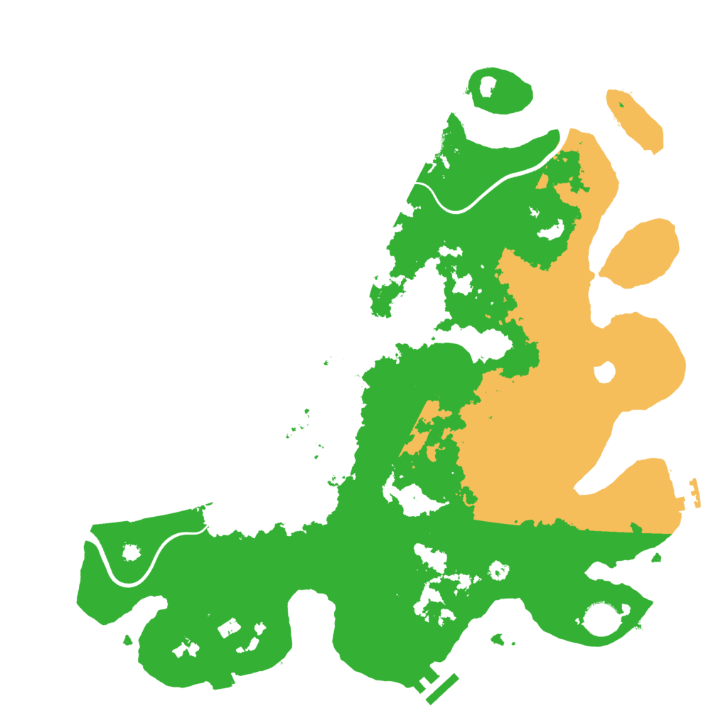 Biome Rust Map: Procedural Map, Size: 3750, Seed: 567890769