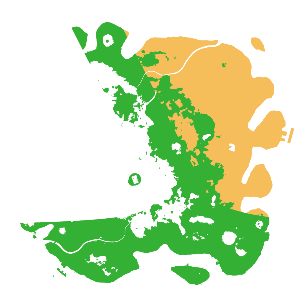 Biome Rust Map: Procedural Map, Size: 4000, Seed: 368863