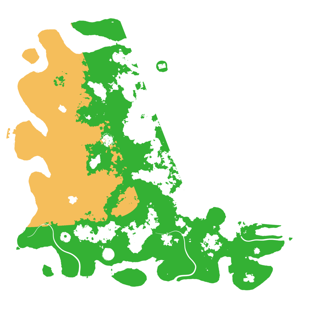 Biome Rust Map: Procedural Map, Size: 4500, Seed: 1401093694