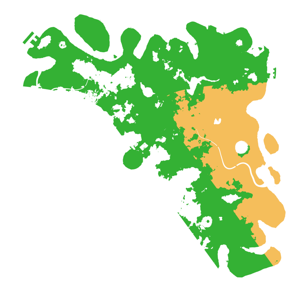 Biome Rust Map: Procedural Map, Size: 4250, Seed: 126271290