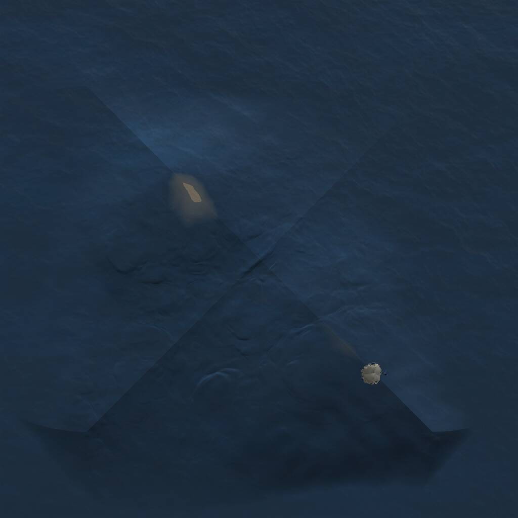 Rust Map: Procedural Map, Size: 1000, Seed: 1941142141, 1 Monuments