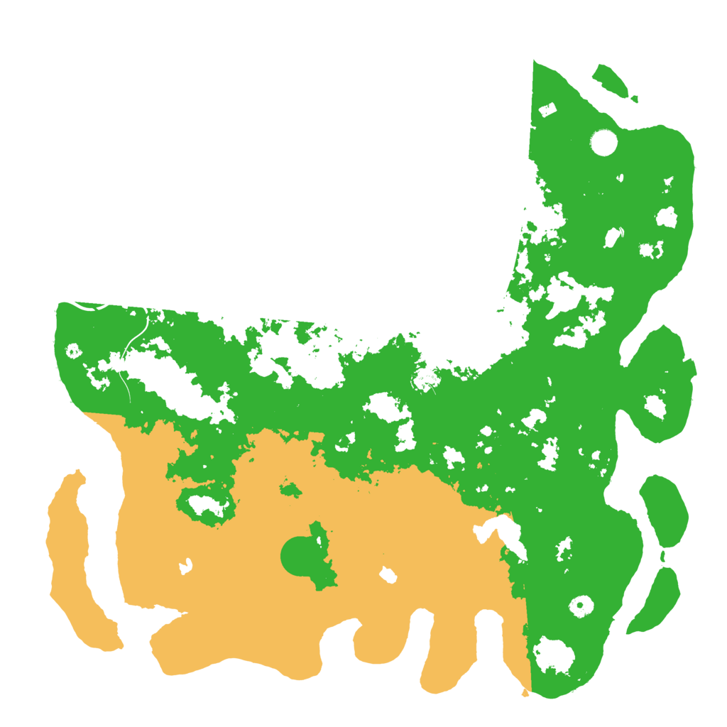 Biome Rust Map: Procedural Map, Size: 4800, Seed: 1530247802