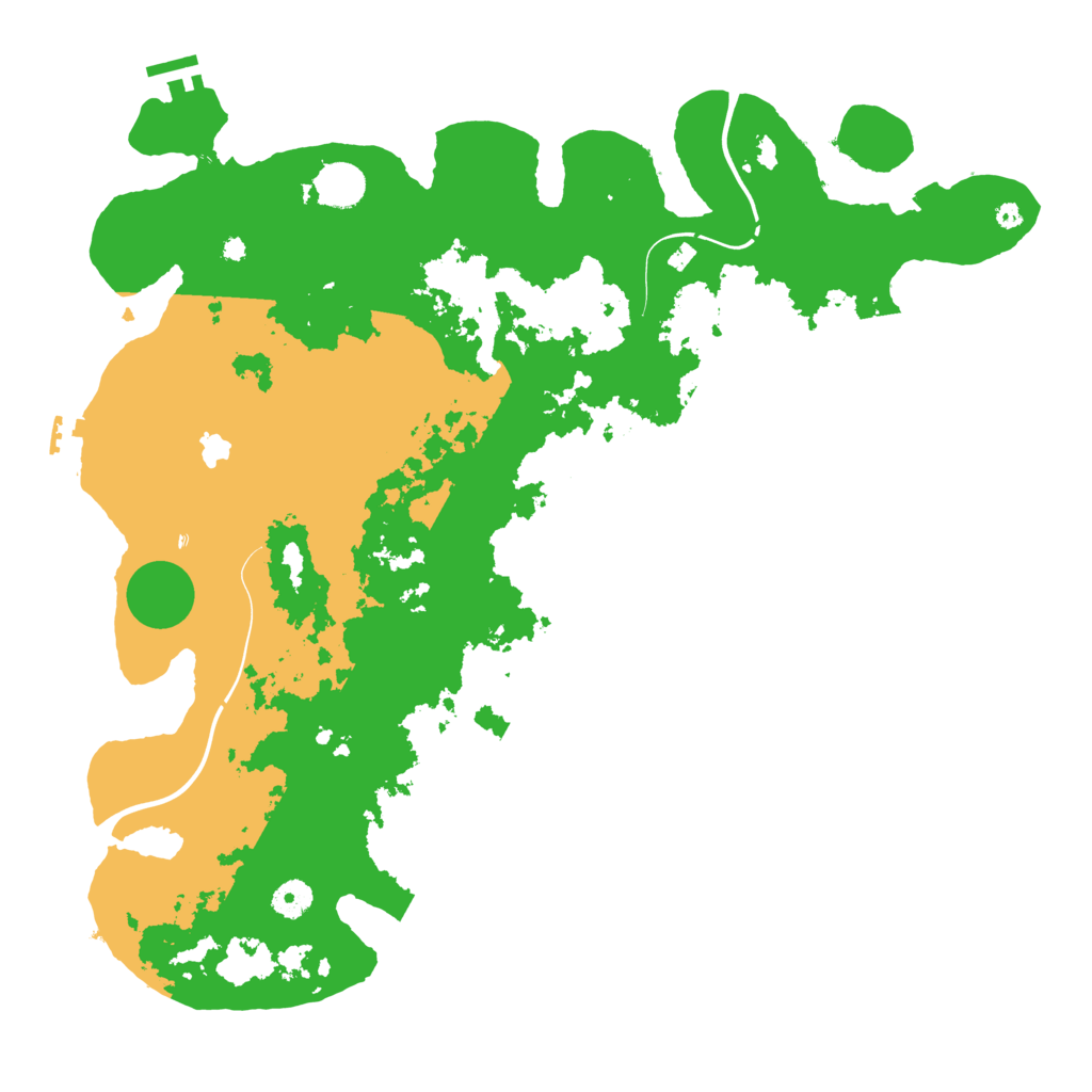 Biome Rust Map: Procedural Map, Size: 4250, Seed: 142409412