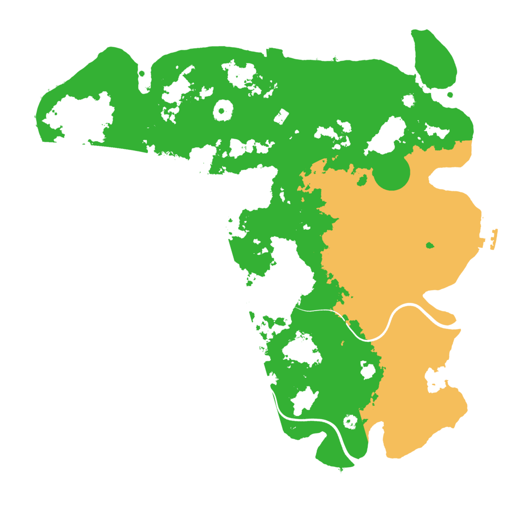 Biome Rust Map: Procedural Map, Size: 3750, Seed: 691733142