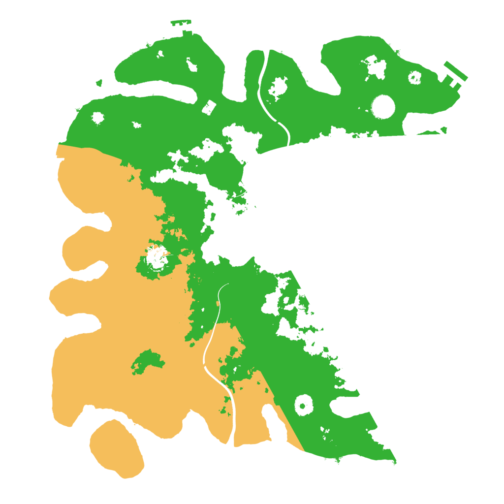 Biome Rust Map: Procedural Map, Size: 3750, Seed: 1558779159