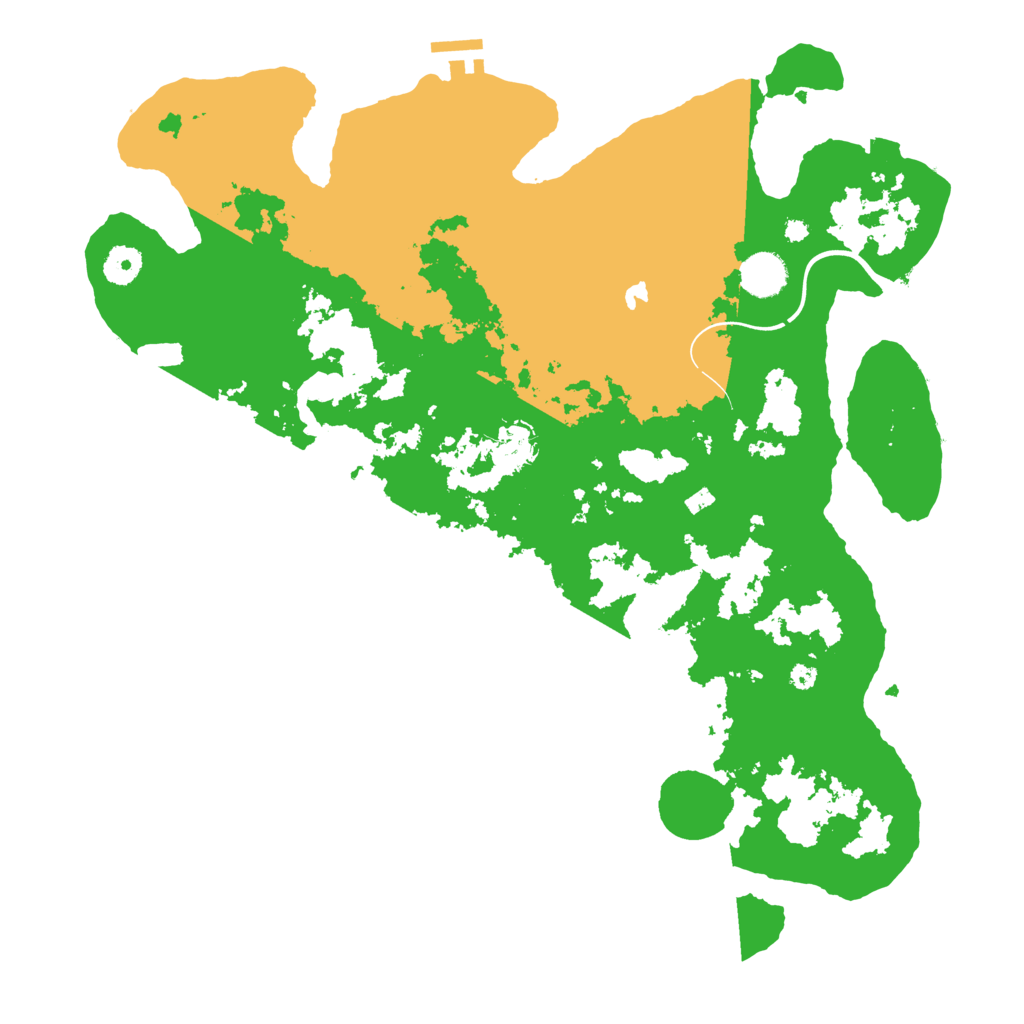 Biome Rust Map: Procedural Map, Size: 4000, Seed: 154263
