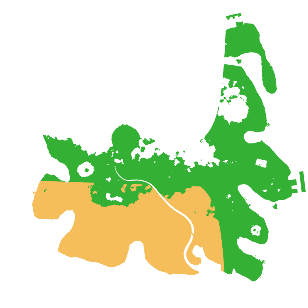 Biome Rust Map: Procedural Map, Size: 3000, Seed: 892