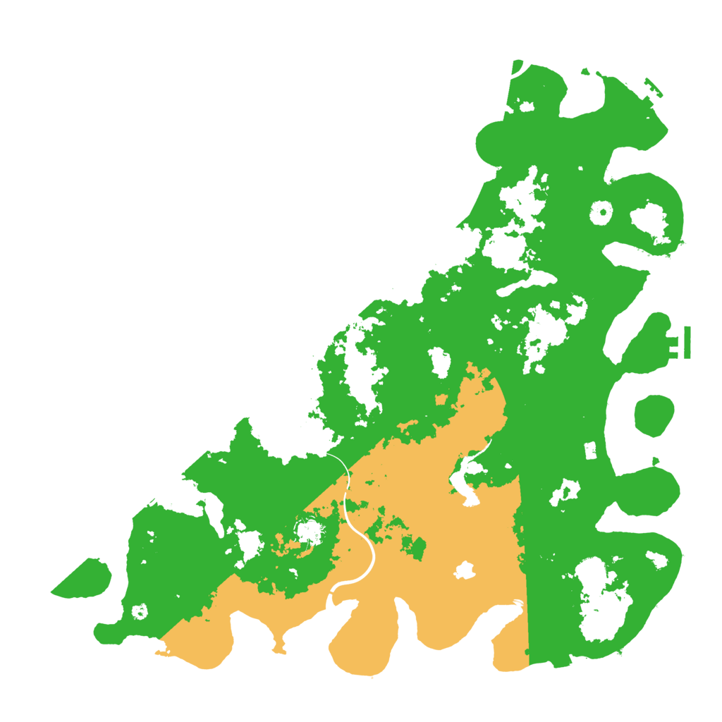 Biome Rust Map: Procedural Map, Size: 4500, Seed: 893214669