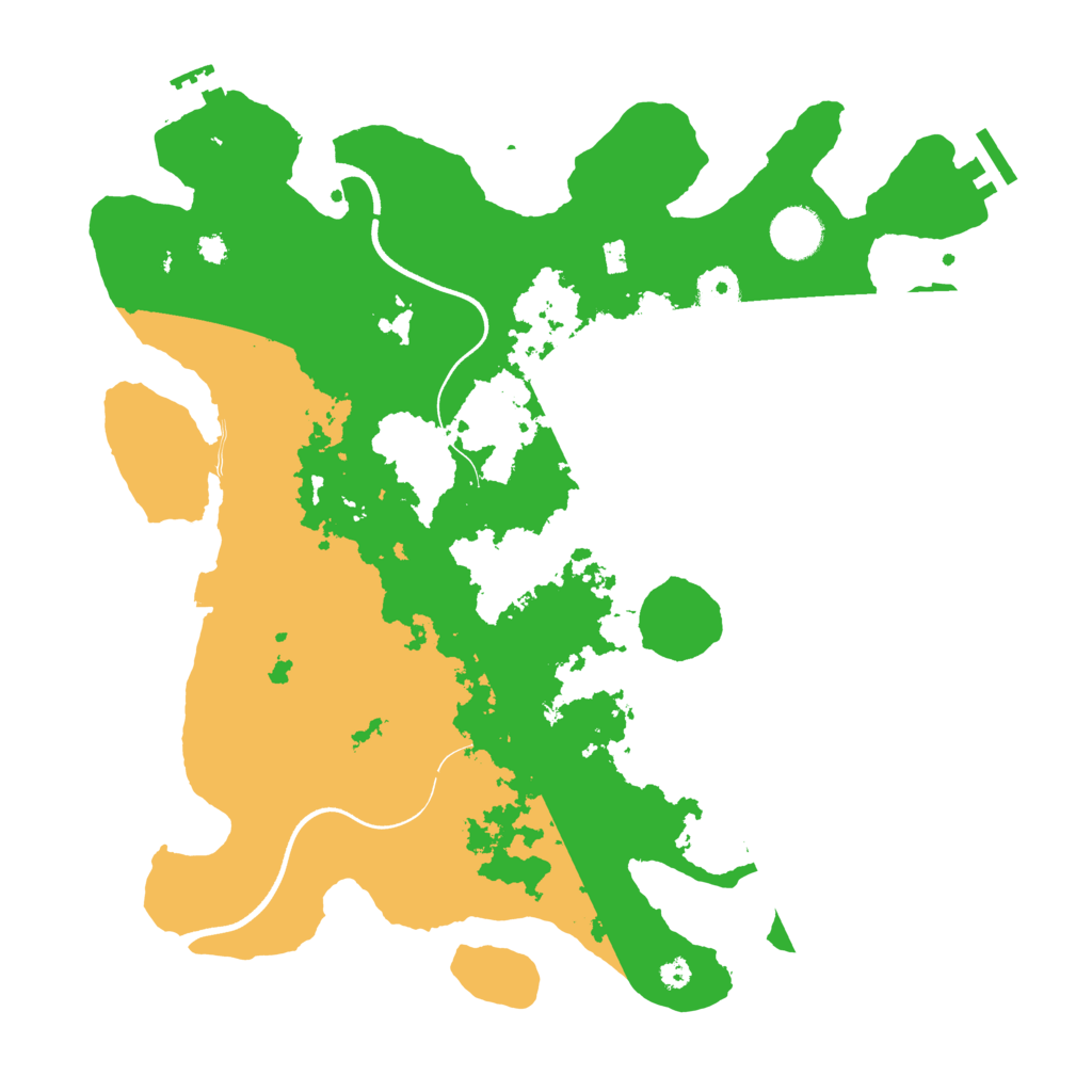 Biome Rust Map: Procedural Map, Size: 3650, Seed: 21224