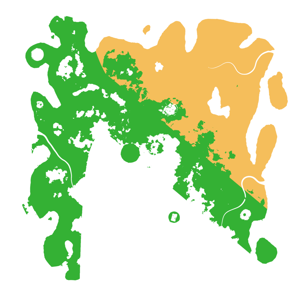 Biome Rust Map: Procedural Map, Size: 4250, Seed: 29016