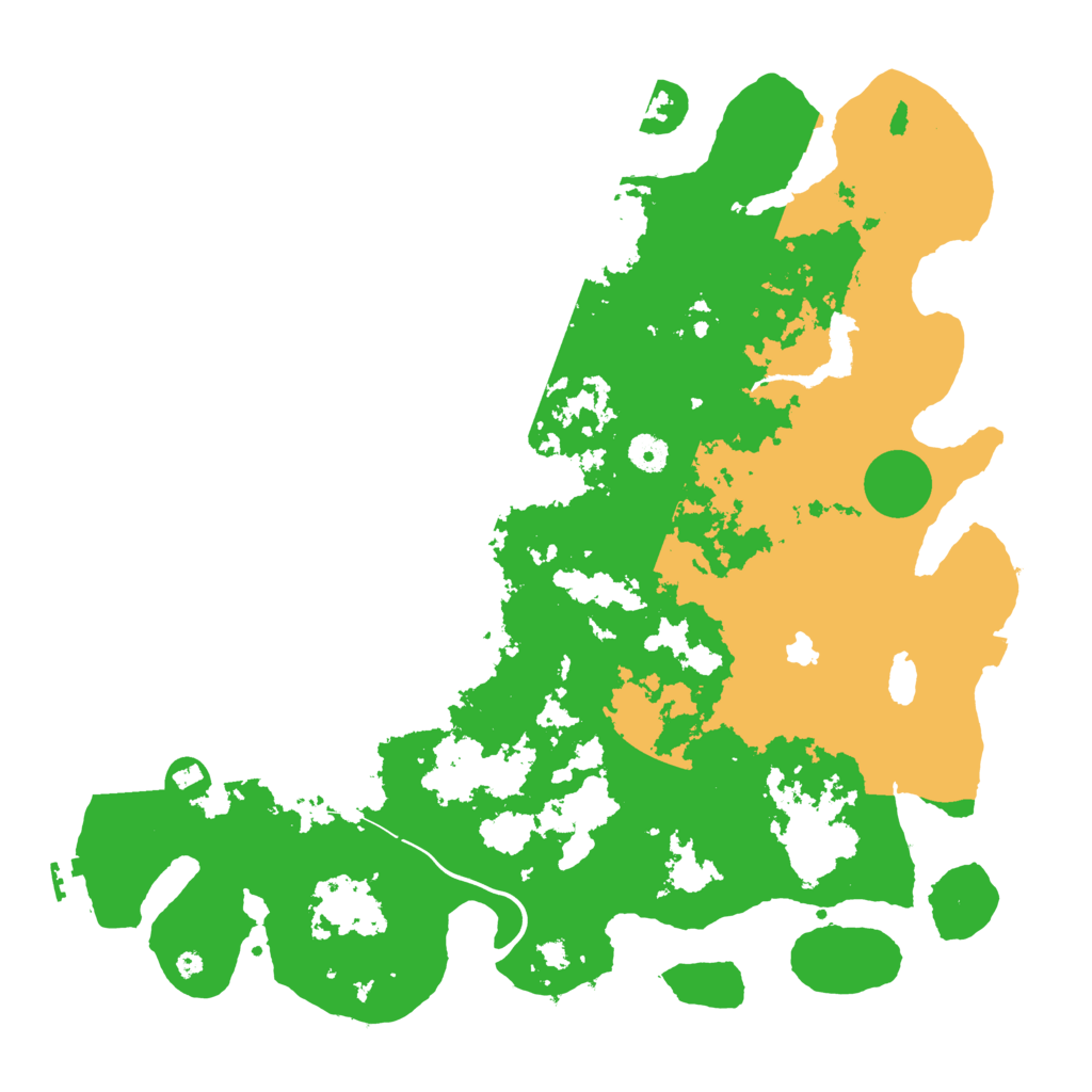 Biome Rust Map: Procedural Map, Size: 4250, Seed: 1187766063