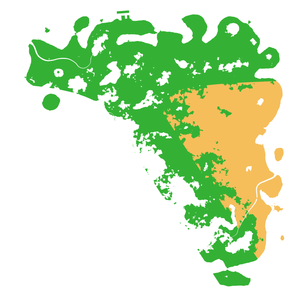 Biome Rust Map: Procedural Map, Size: 5000, Seed: 2083826056