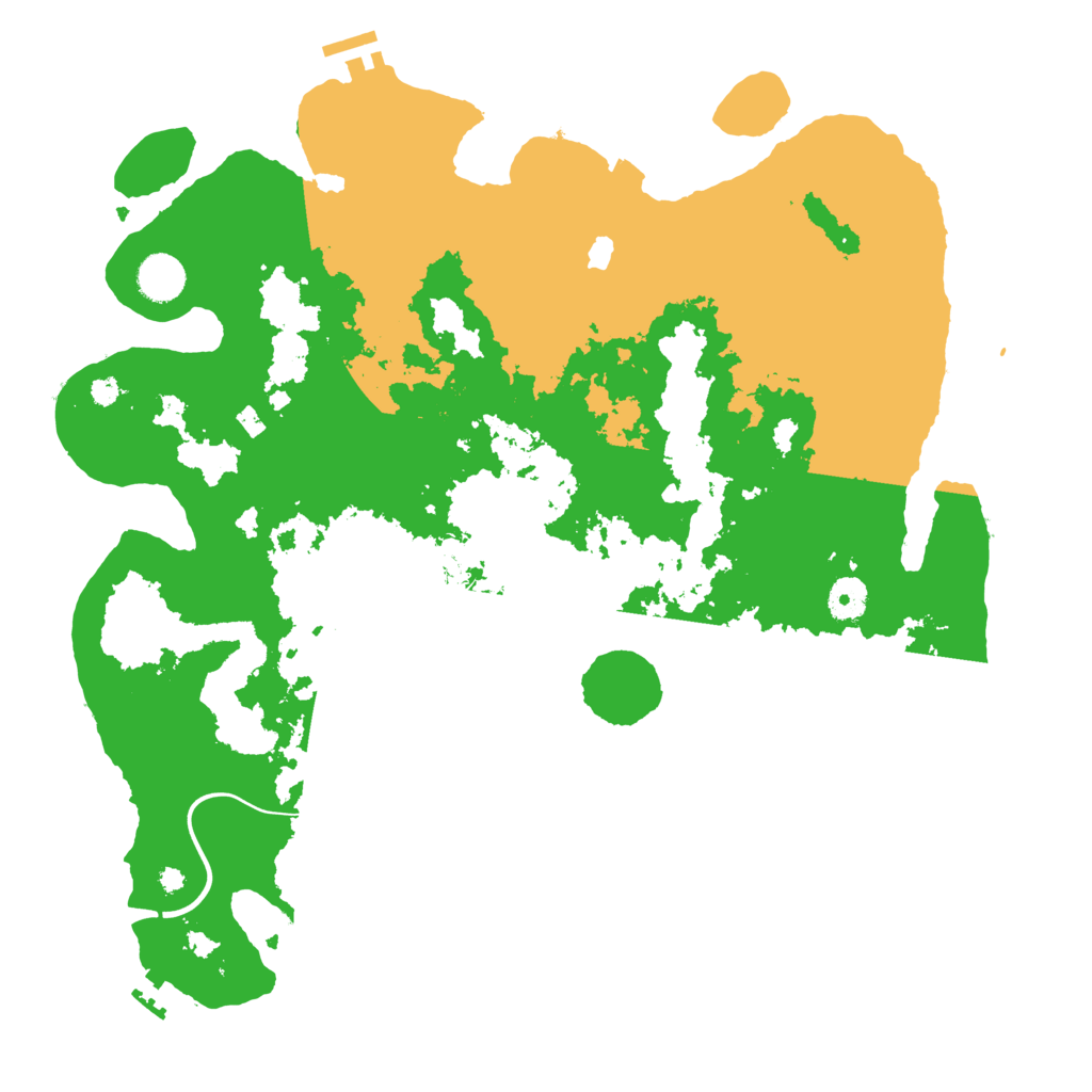 Biome Rust Map: Procedural Map, Size: 4000, Seed: 913106
