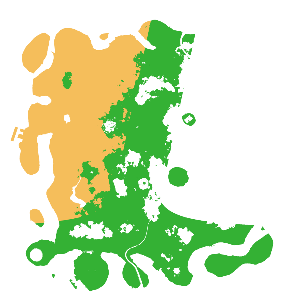 Biome Rust Map: Procedural Map, Size: 4250, Seed: 182799255