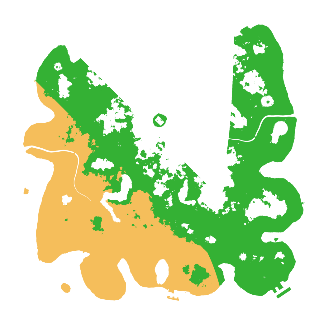 Biome Rust Map: Procedural Map, Size: 4000, Seed: 1665150027