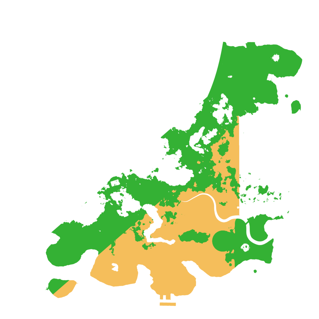 Biome Rust Map: Procedural Map, Size: 4000, Seed: 1368604994