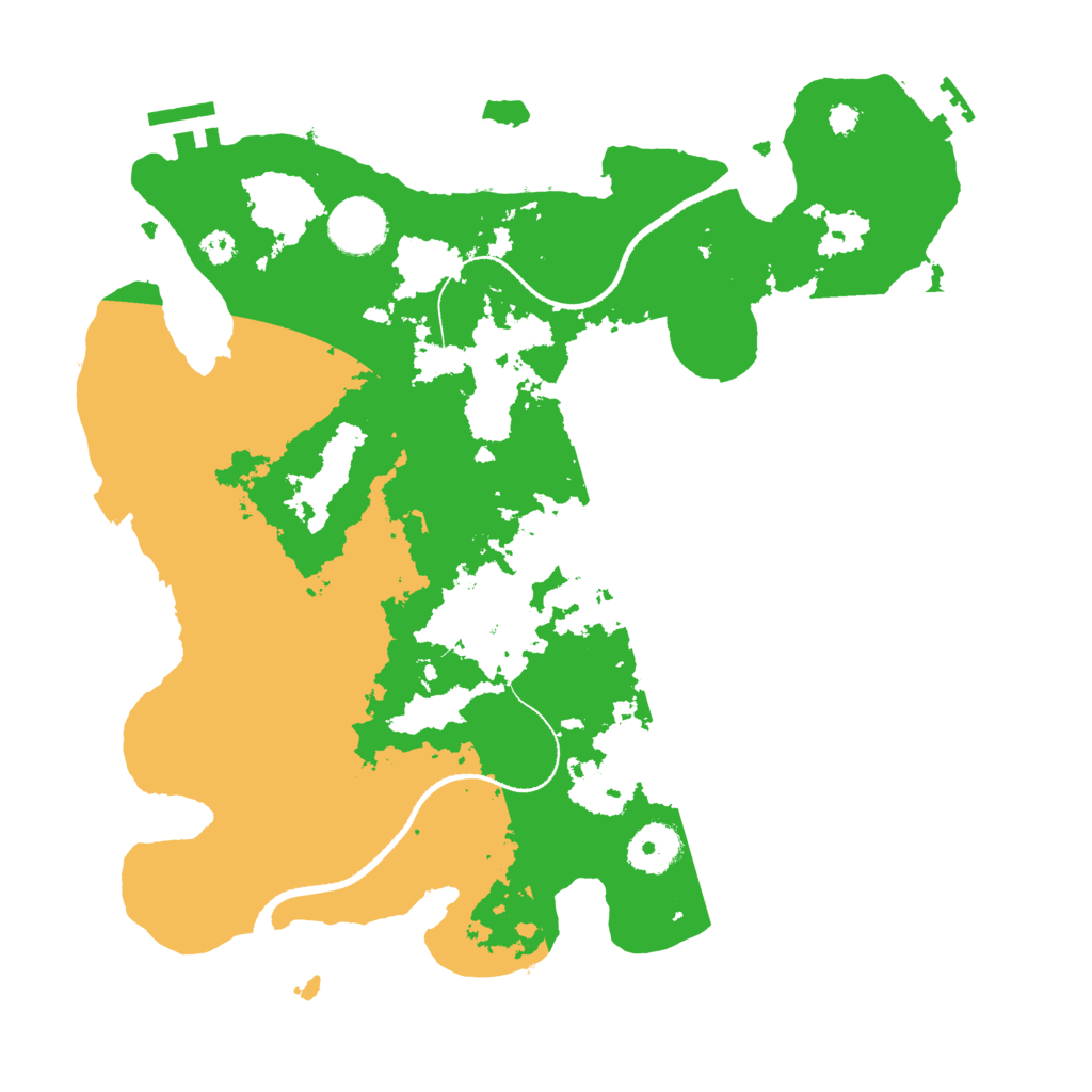 Biome Rust Map: Procedural Map, Size: 3300, Seed: 1432864005