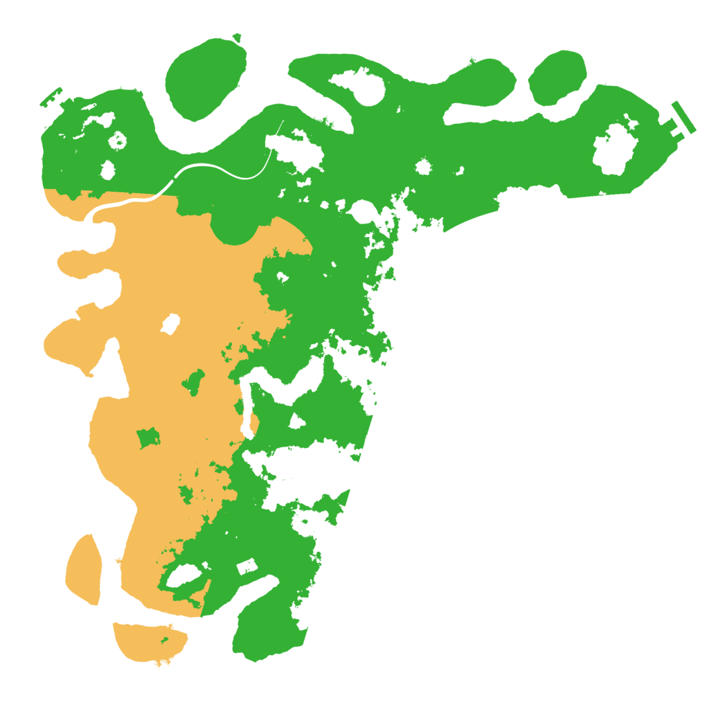 Biome Rust Map: Procedural Map, Size: 4000, Seed: 514328