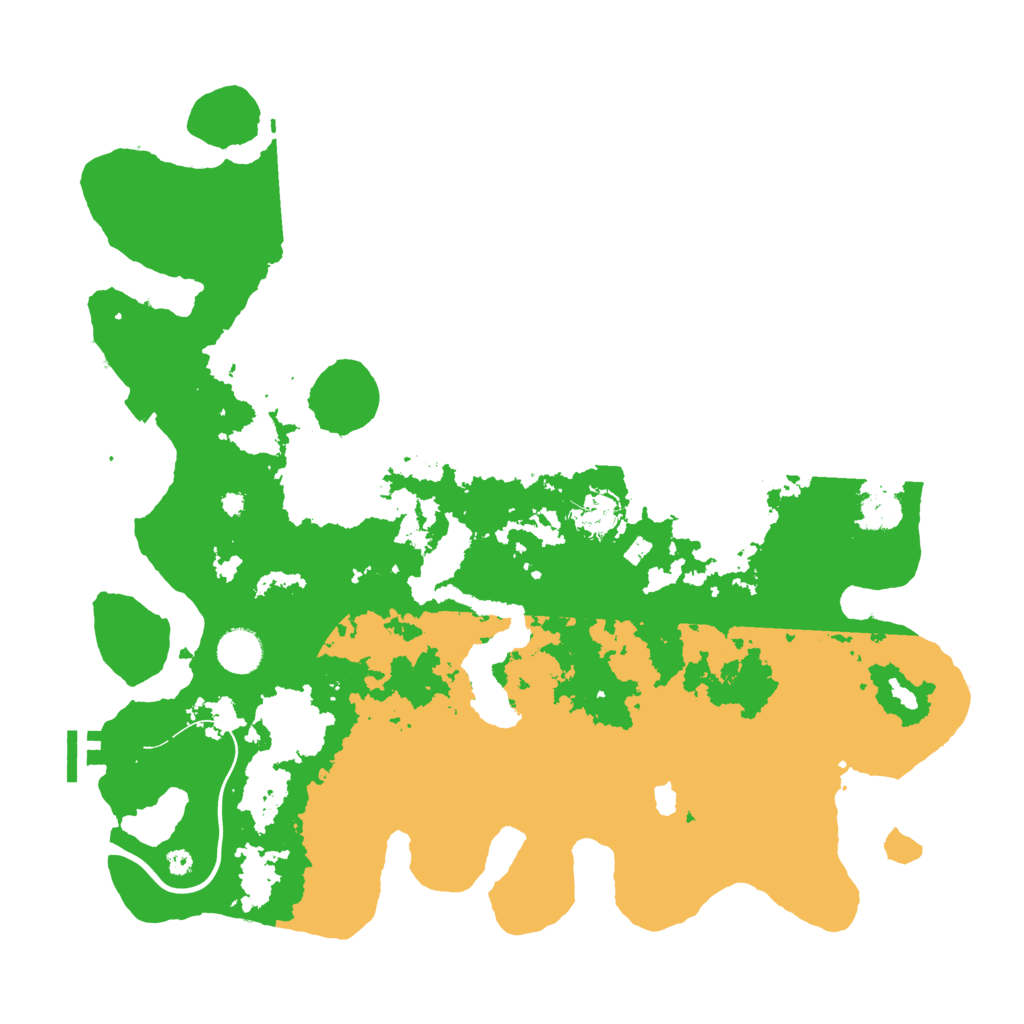 Biome Rust Map: Procedural Map, Size: 4000, Seed: 190369643