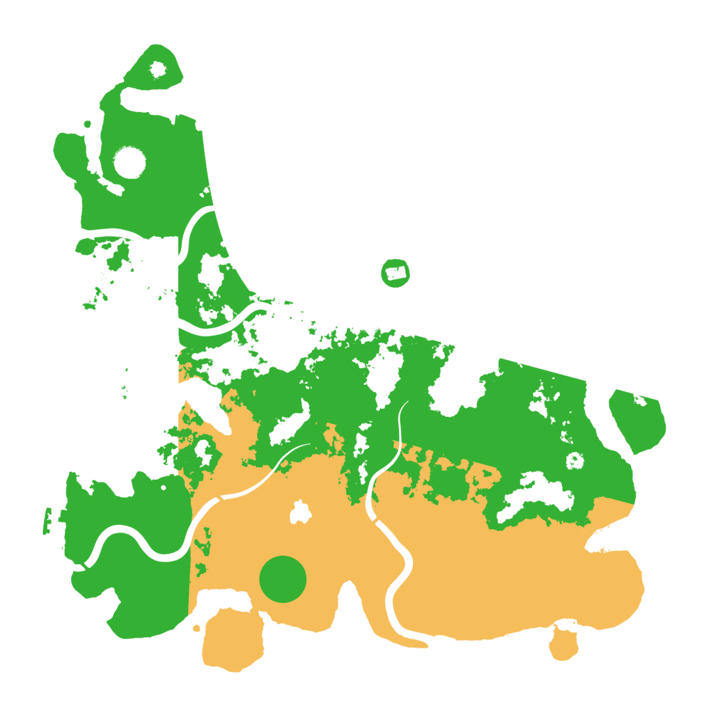 Biome Rust Map: Procedural Map, Size: 4000, Seed: 308333