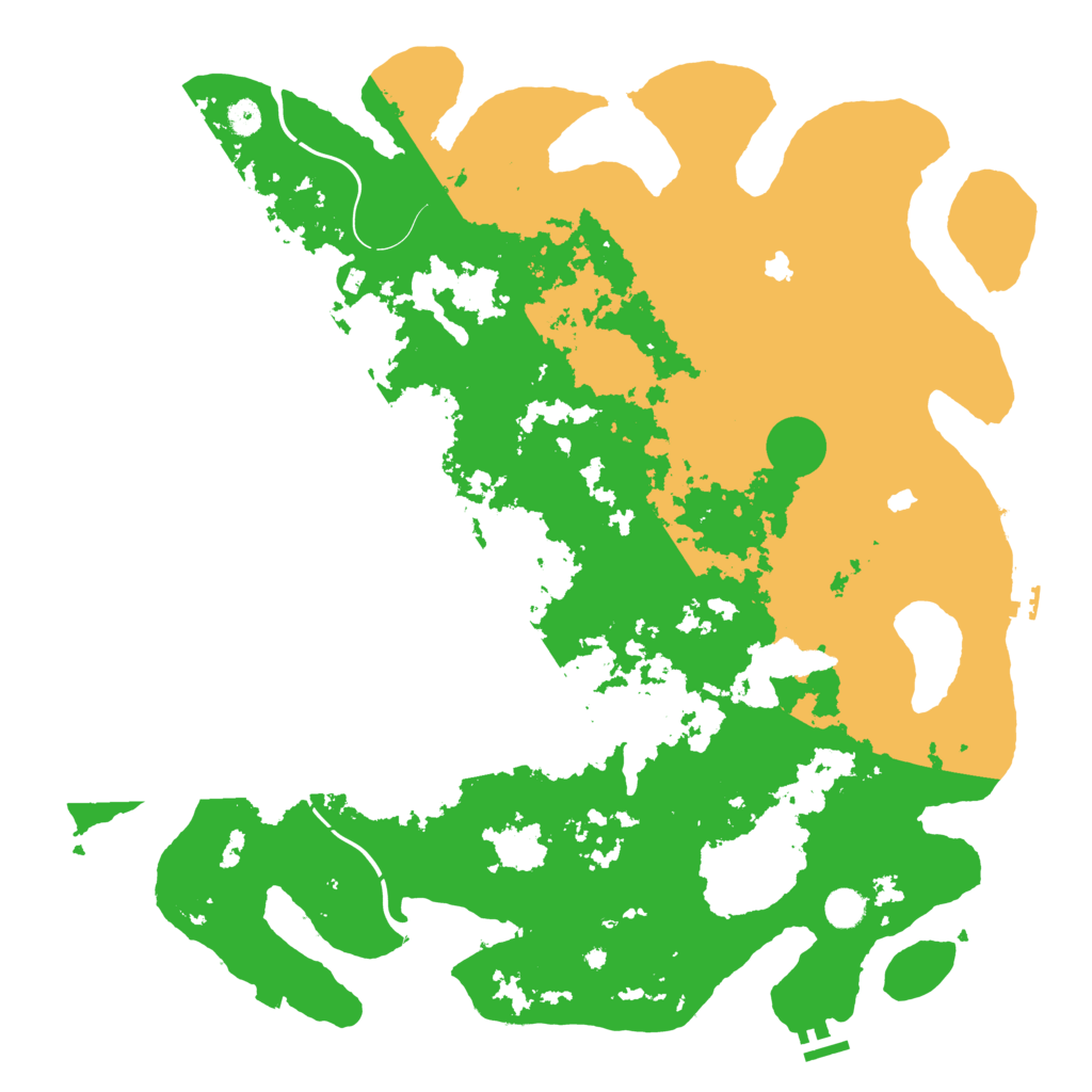 Biome Rust Map: Procedural Map, Size: 4800, Seed: 1416630451