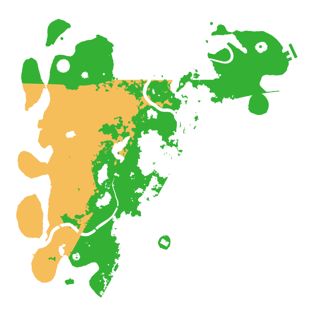 Biome Rust Map: Procedural Map, Size: 4250, Seed: 79819842