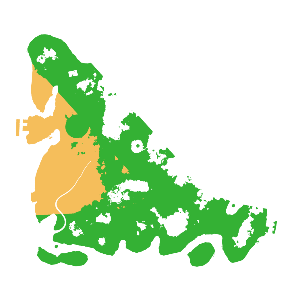 Biome Rust Map: Procedural Map, Size: 3500, Seed: 1722971303