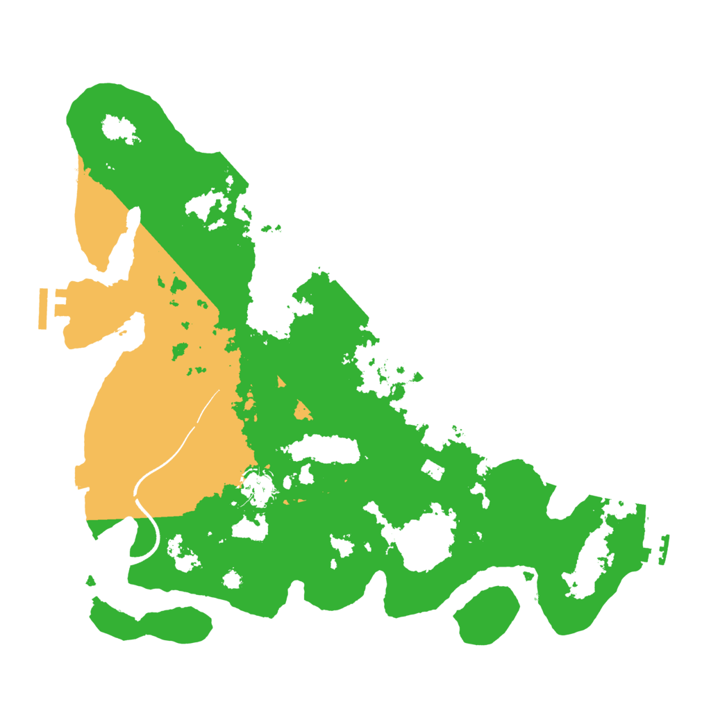 Biome Rust Map: Procedural Map, Size: 3500, Seed: 1722971303