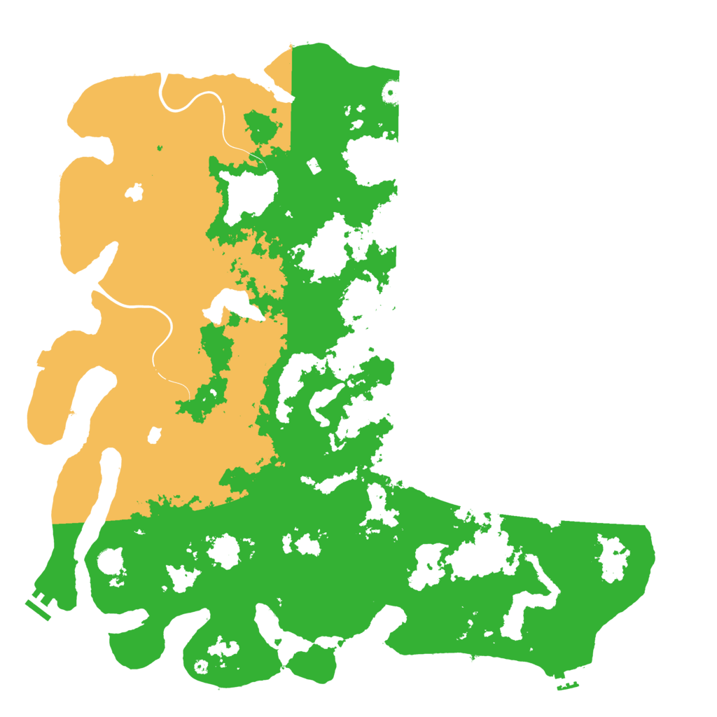Biome Rust Map: Procedural Map, Size: 5000, Seed: 139013