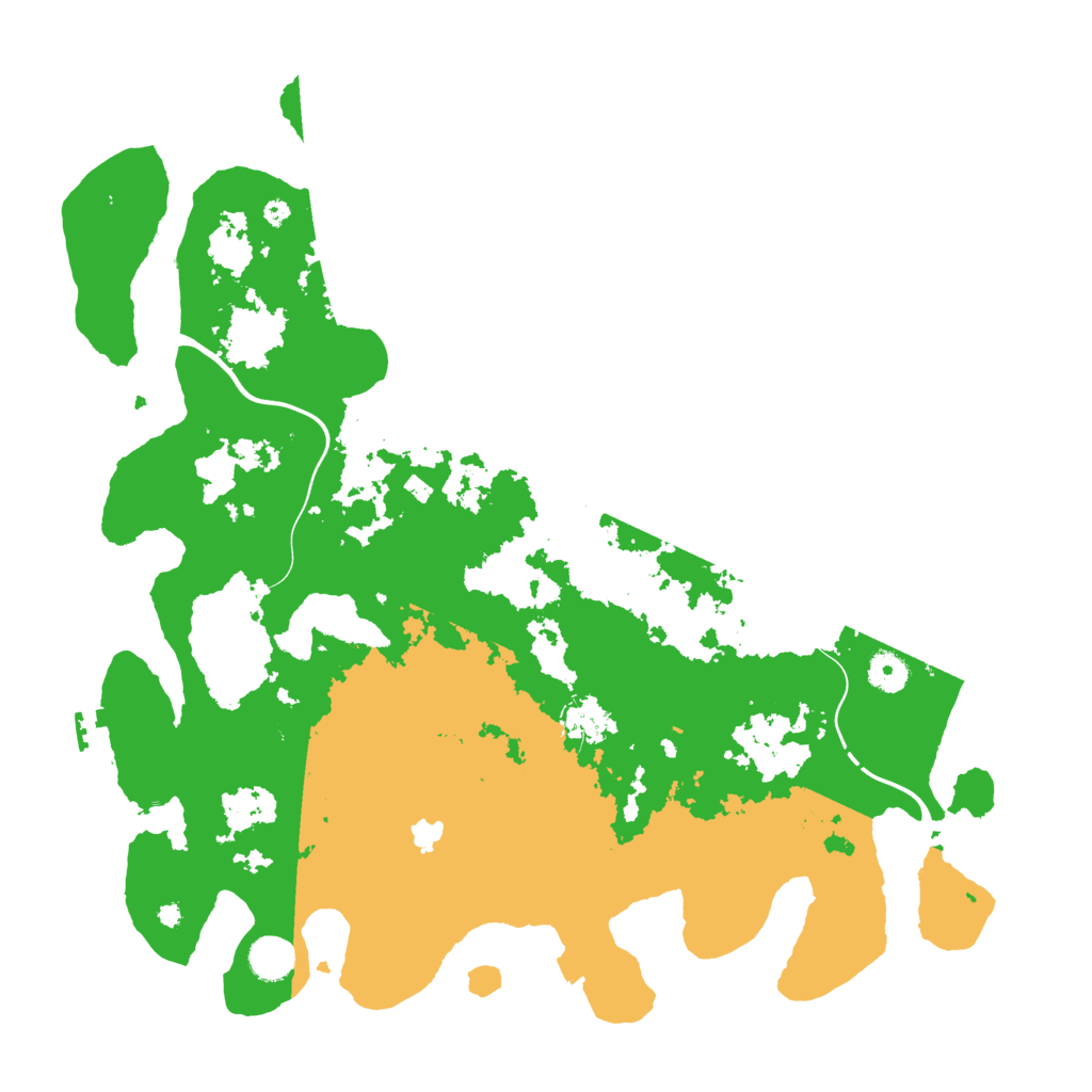 Biome Rust Map: Procedural Map, Size: 4250, Seed: 1436267660