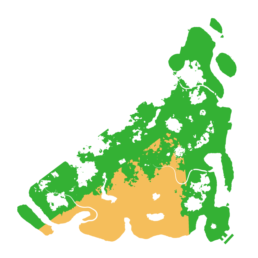 Biome Rust Map: Procedural Map, Size: 4250, Seed: 21202