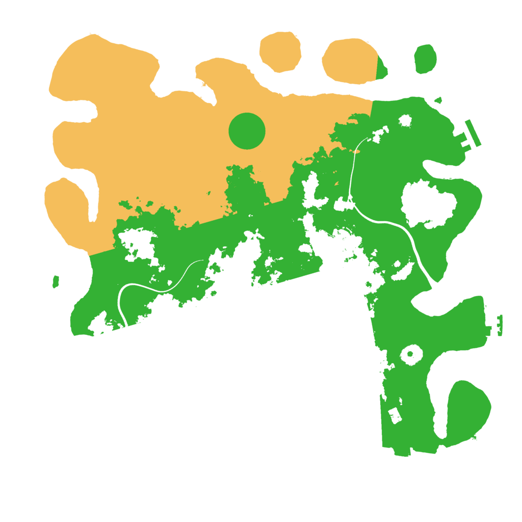 Biome Rust Map: Procedural Map, Size: 3750, Seed: 229283168