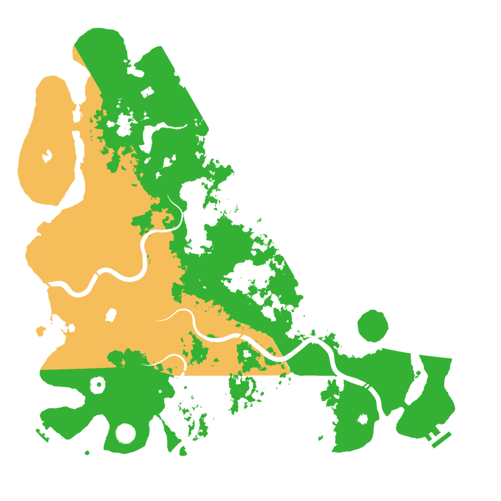 Biome Rust Map: Procedural Map, Size: 4500, Seed: 636704367