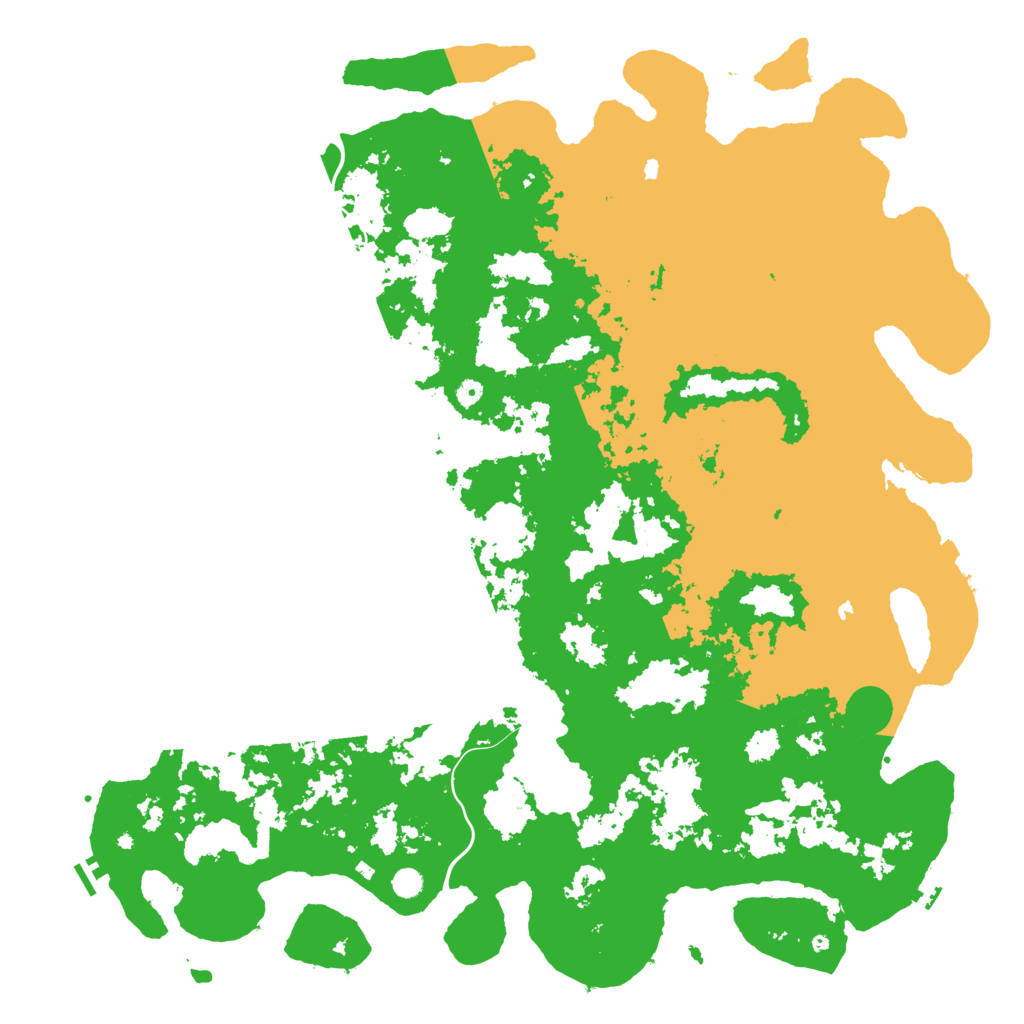 Biome Rust Map: Procedural Map, Size: 5985, Seed: 667465855