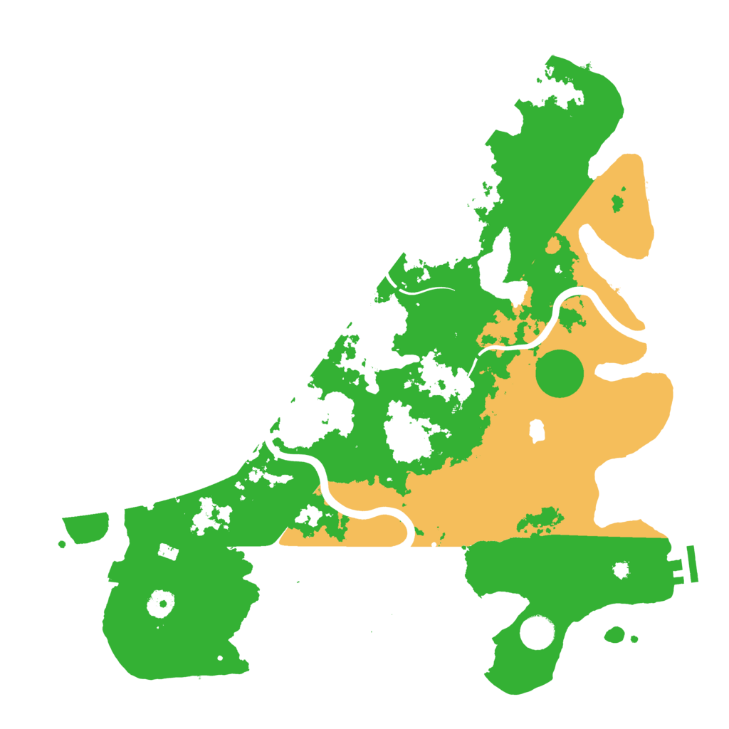 Biome Rust Map: Procedural Map, Size: 4000, Seed: 403059452