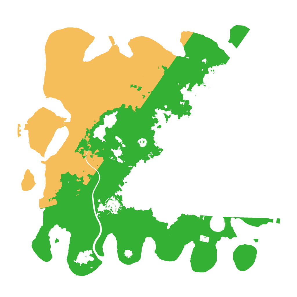 Biome Rust Map: Procedural Map, Size: 3400, Seed: 1870929678