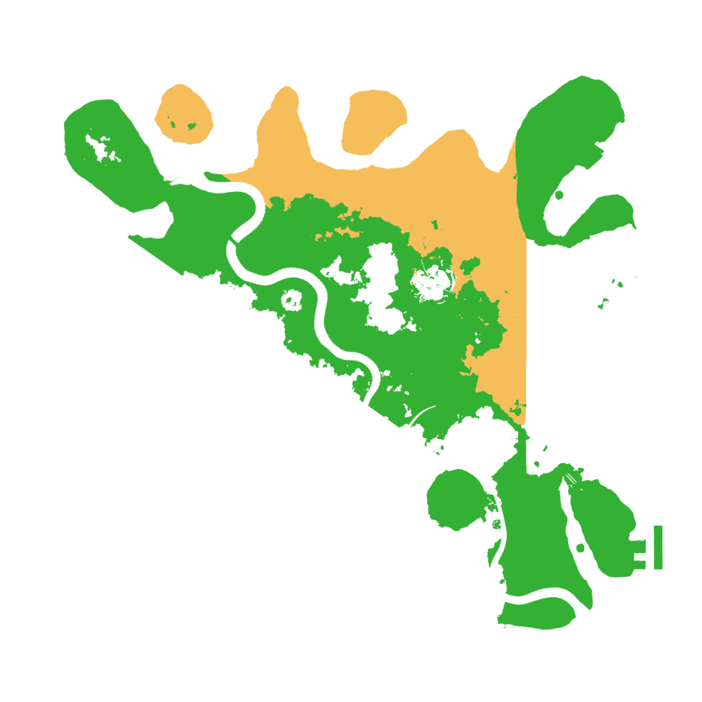 Biome Rust Map: Procedural Map, Size: 3250, Seed: 1618704010