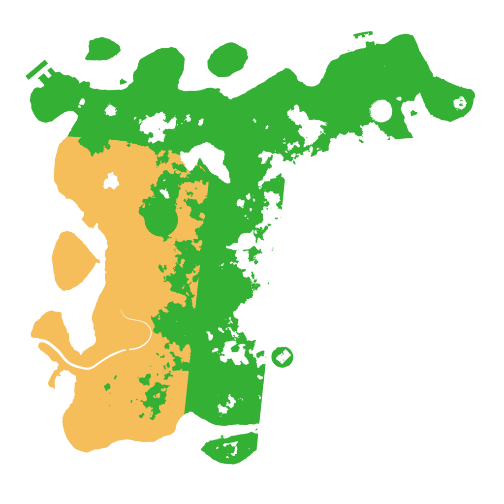 Biome Rust Map: Procedural Map, Size: 4000, Seed: 65226